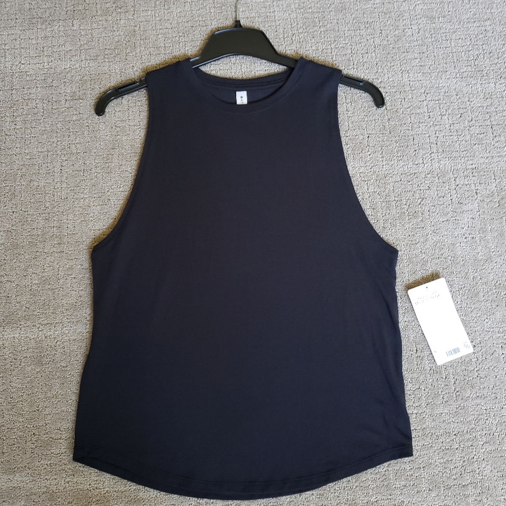 Athleta Cloudlight Muscle Tank Black Women's Size S